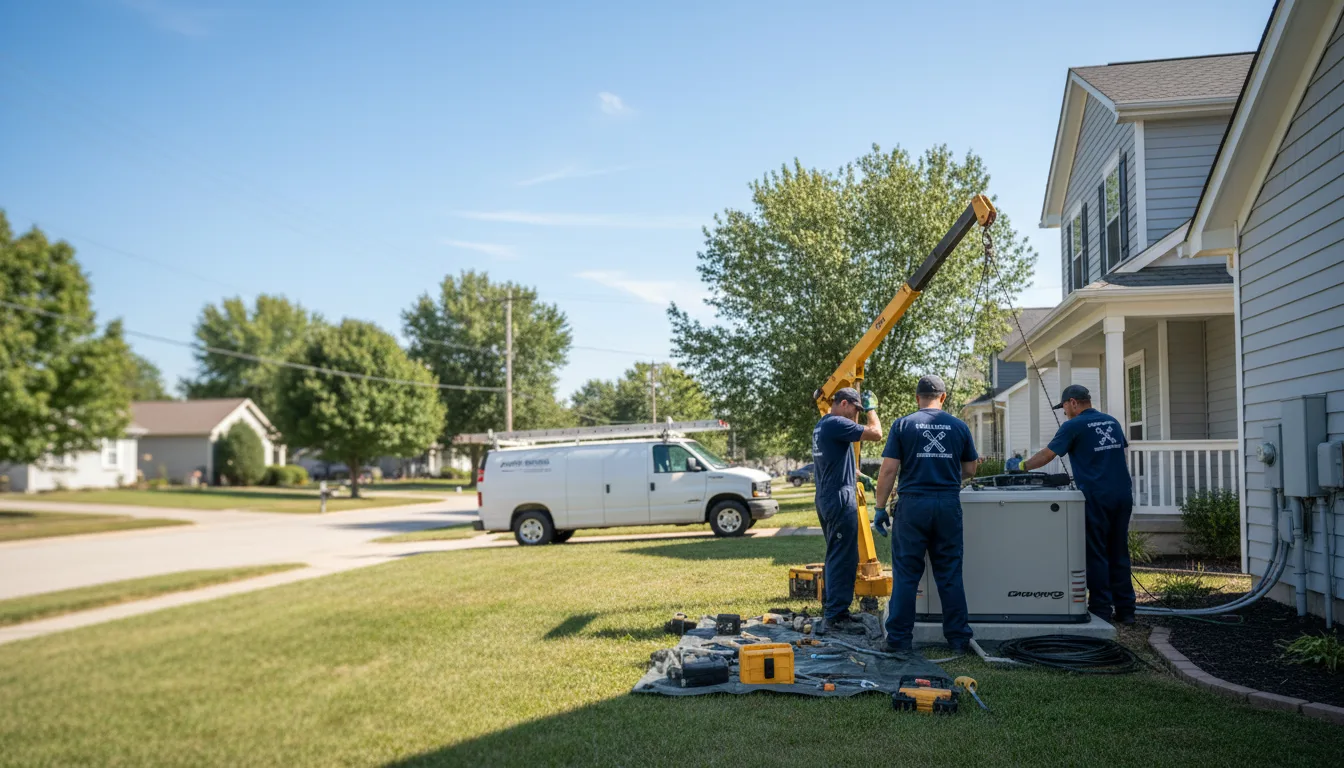 Generator Installation in Martensdale, IA near me